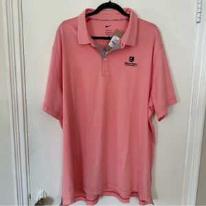 Nike Men’s XXL Wells Fargo Championship Performance Golf Polo Shirt